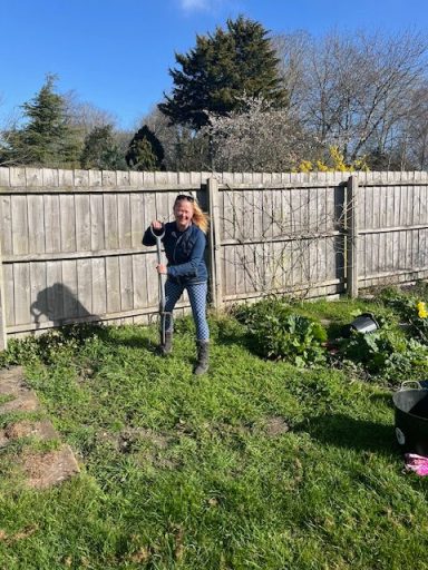 Starting work on an allotment